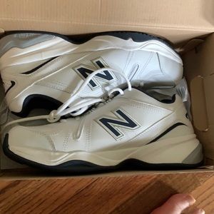 New Balance White Athletic Shoes - size 10!